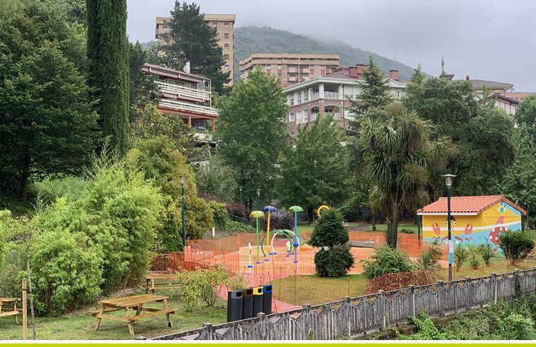 Parques de agua para ocio urbano en Euskadi